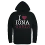 W Republic I Love Hoodie Iona College Gaels 553-315