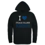 W Republic I Love Hoodie Ithaca College Bombers 553-316