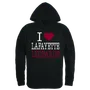 W Republic I Love Hoodie Lafayette Leopards 553-323