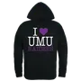 W Republic I Love Hoodie Mount Union Raiders 553-348