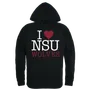 W Republic I Love Hoodie Northern State University Wolves 553-355