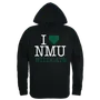 W Republic I Love Hoodie Northern Michigan Wildcats 553-357