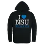 W Republic I Love Hoodie Nova Southeastern Sharks 553-358