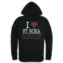 W Republic I Love Hoodie Saint Bonaventure University Bonnies 553-386