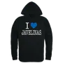 W Republic I Love Hoodie Texas A&M Kingsville Javelinas 553-392