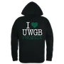 W Republic I Love Hoodie Wisconsin Green Bay Phoenix 553-397