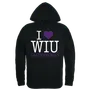 W Republic I Love Hoodie Western Illinois Leathernecks 553-405