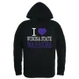 W Republic I Love Hoodie Winona State Warriors 553-408