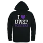 W Republic I Love Hoodie Wisconsin Stevens Point Pointers 553-412