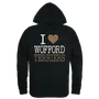 W Republic I Love Hoodie Wofford Terriers 553-415