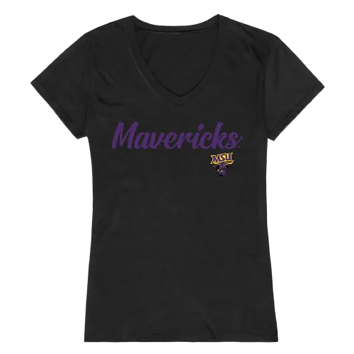 W Republic Women's Script Tee Shirt Minnesota State Mavericks 555-132