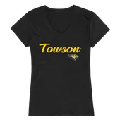 W Republic Women's Script Tee Shirt Towson Tigers 555-153