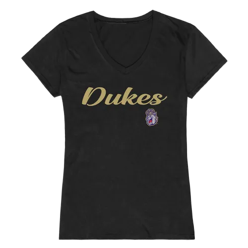 W Republic Women's Script Tee Shirt James Madison Dukes 555-188