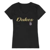 W Republic Women's Script Tee Shirt James Madison Dukes 555-188