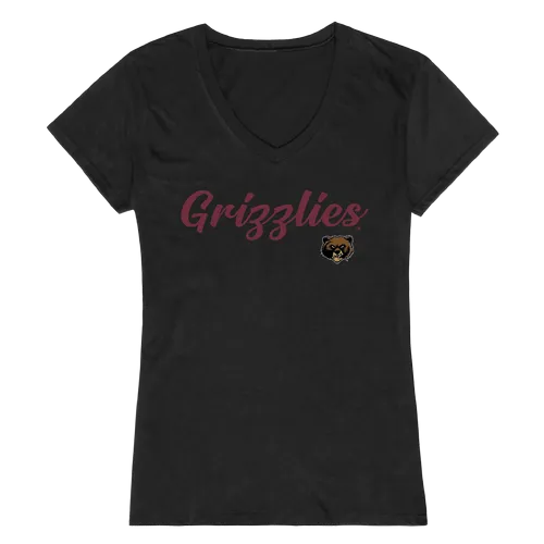 W Republic Women's Script Tee Shirt Montana Grizzlies 555-191