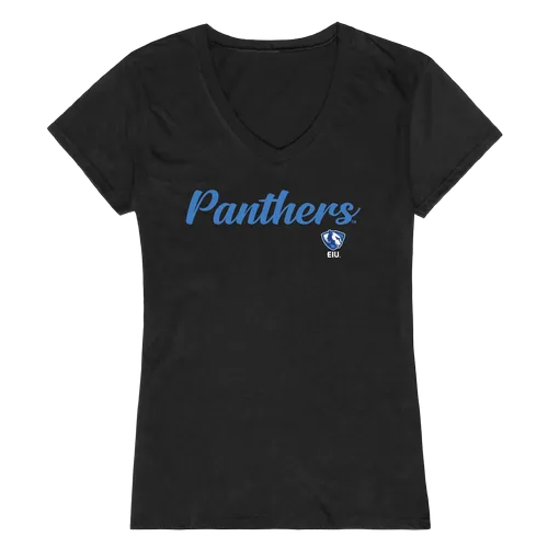 W Republic Women's Script Tee Shirt Eastern Illinois Panthers 555-216