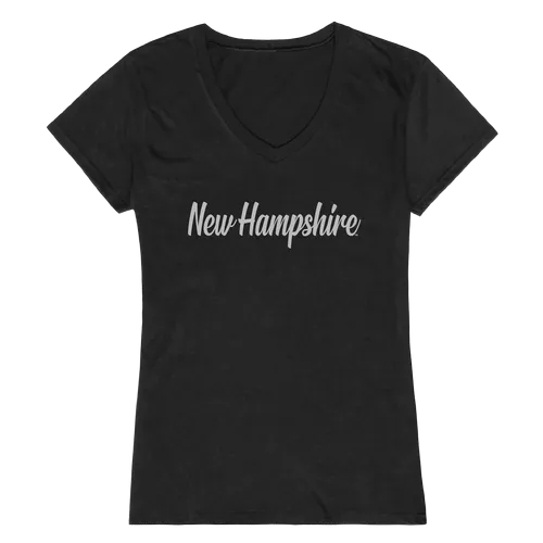 W Republic Women's Script Tee Shirt New Hampshire Wildcats 555-243