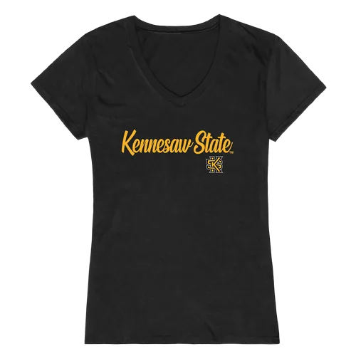 W Republic Women's Script Tee Shirt Kennesaw State Owls 555-320