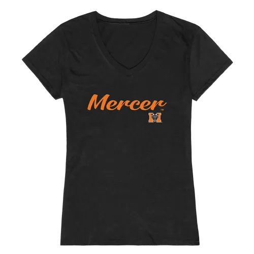 W Republic Women's Script Tee Shirt Mercer Bears 555-340
