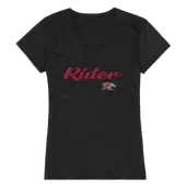 W Republic Women's Script Tee Shirt Rider University Broncos 555-368