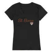 W Republic Women's Script Tee Shirt Saint Bonaventure University Bonnies 555-386