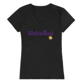 W Republic Women's Script Tee Shirt Western Illinois Leathernecks 555-405