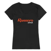 W Republic Women's Script Tee Shirt Texas San Antonio Roadrunners 555-435