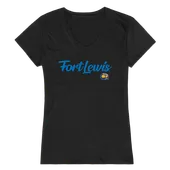 W Republic Women's Script Tee Shirt Fort Lewis College 555-437