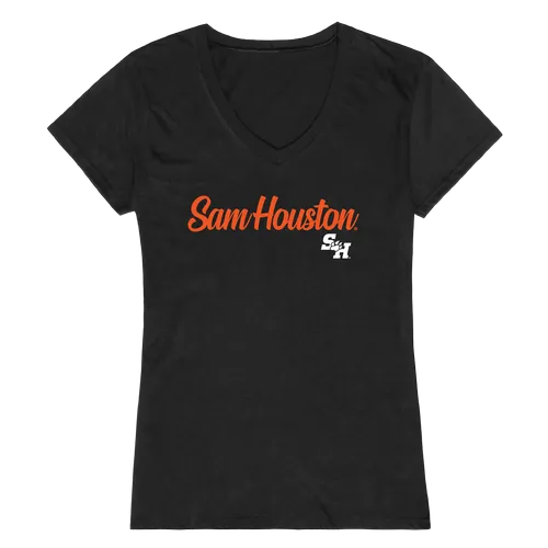 W Republic Women's Script Tee Shirt Sam Houston State Bearkats 555-441