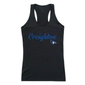 W Republic Women's Script Tank Shirt Creighton University Bluejays 557-118