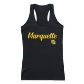 W Republic Women's Script Tank Shirt Marquette Golden Eagles 557-130