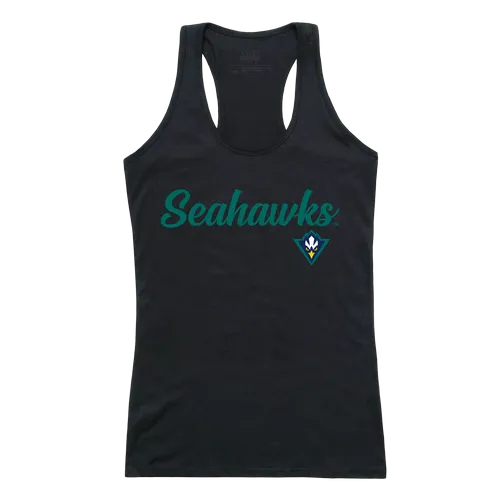 W Republic Women's Script Tank Shirt North Carolina Wilmington Seahawks 557-139