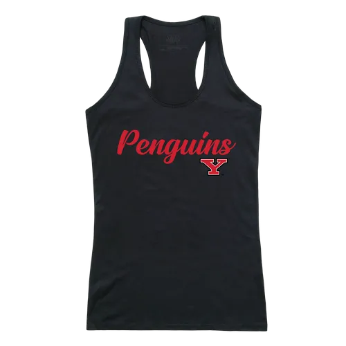 W Republic Women's Script Tank Shirt Youngstown State Penguins 557-159