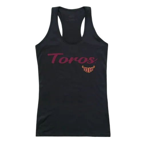 W Republic Women's Script Tank Shirt Cal State Dominguez Hills Toros 557-175