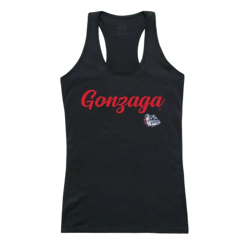 W Republic Women's Script Tank Shirt Gonzaga Bulldogs 557-187