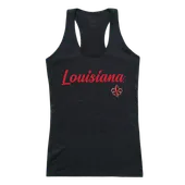 W Republic Women's Script Tank Shirt Louisiana Lafayette Ragin Cajuns 557-189