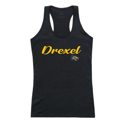 W Republic Women's Script Tank Shirt Drexel University Dragons 557-215