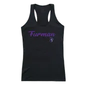 W Republic Women's Script Tank Shirt Furman University 557-220