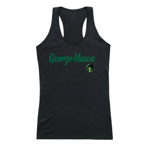 W Republic Women's Script Tank Shirt George Mason Patriots 557-221