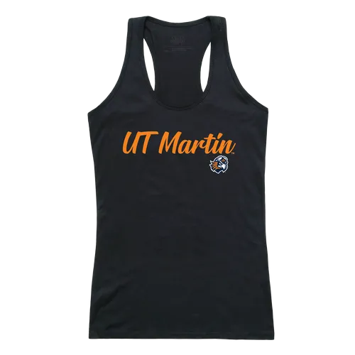 W Republic Women's Script Tank Shirt Ut Martin Skyhawks 557-241