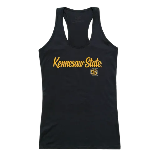 W Republic Women's Script Tank Shirt Kennesaw State Owls 557-320