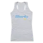 W Republic Women's Script Tank Shirt Long Island Sharks 557-329