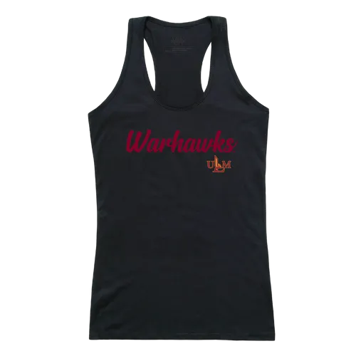W Republic Women's Script Tank Shirt Louisiana-Monroe Warhawks 557-331