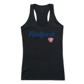 W Republic Women's Script Tank Shirt Radford Highlanders 557-366