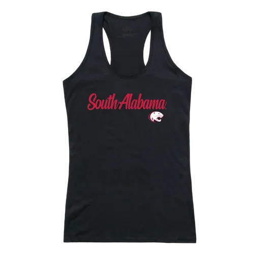 W Republic Women's Script Tank Shirt South Alabama Jaguars 557-382