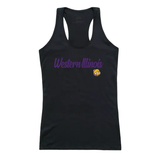 W Republic Women's Script Tank Shirt Western Illinois Leathernecks 557-405