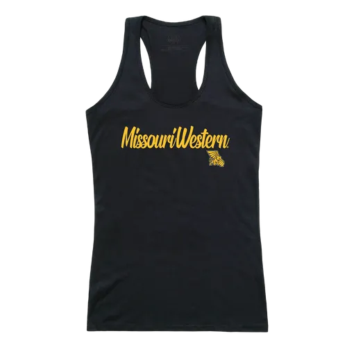 W Republic Women's Script Tank Shirt Missouri Western State University Griffons 557-439