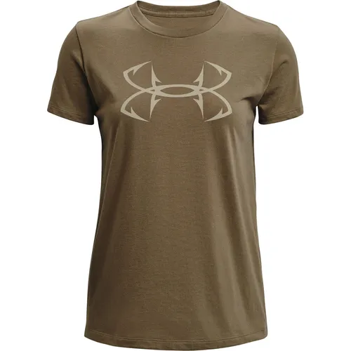 Under Armour Women's Fish Hook Logo T-Shirt 1331203