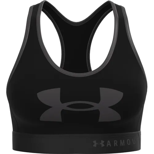 Under Armour Women's Armour Mid Keyhole Graphic Sports Bra 1344333