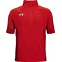 Under Armour Boys' Squad Short Sleeve Zip 1351408